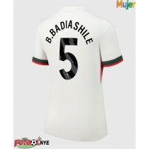 Camiseta Chelsea Benoit Badiashile #5 Visitante Equipación para mujer 2025-26 manga corta